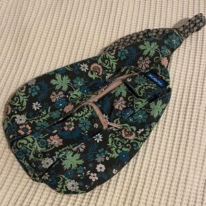 KAVU Floral Crossbody Sling Bag